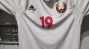 Maglia della nazionale della Bielorussia (collezione Simone Panizzi, foto Daniele Dei)