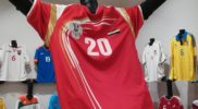 Maglia della nazionale della Siria (collezione Simone Panizzi, foto Daniele Dei)