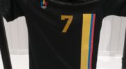 Maglia della nazionale di Antigua e Barbuda (collezione Simone Panizzi, foto Daniele Dei)