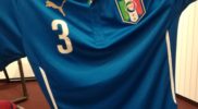 Maglia della nazionale dell’Italia (collezione Simone Panizzi, foto Daniele Dei)