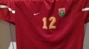 Maglia della nazionale del Burkina Faso (collezione Simone Panizzi, foto Daniele Dei)