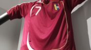 Maglia della nazionale del Venezuela (collezione Simone Panizzi, foto Daniele Dei)