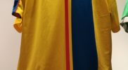 Maglia della nazionale dell’Ecuador (collezione Simone Panizzi, foto Daniele Dei)