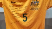 Maglia della nazionale dell’Australia (collezione Simone Panizzi, foto Daniele Dei)