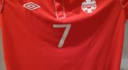 Maglia della nazionale del Canada (collezione Simone Panizzi, foto Daniele Dei)