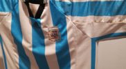 Maglia della nazionale dell’Argentina (collezione Simone Panizzi, foto Daniele Dei)