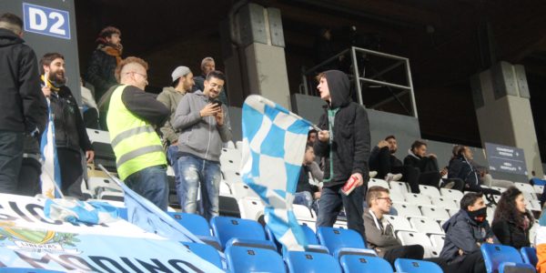 I tifosi della Brigata Mai Una Gioia (foto Daniele Dei e Christian Santini)